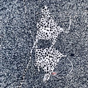 Black and White Polka Dot small